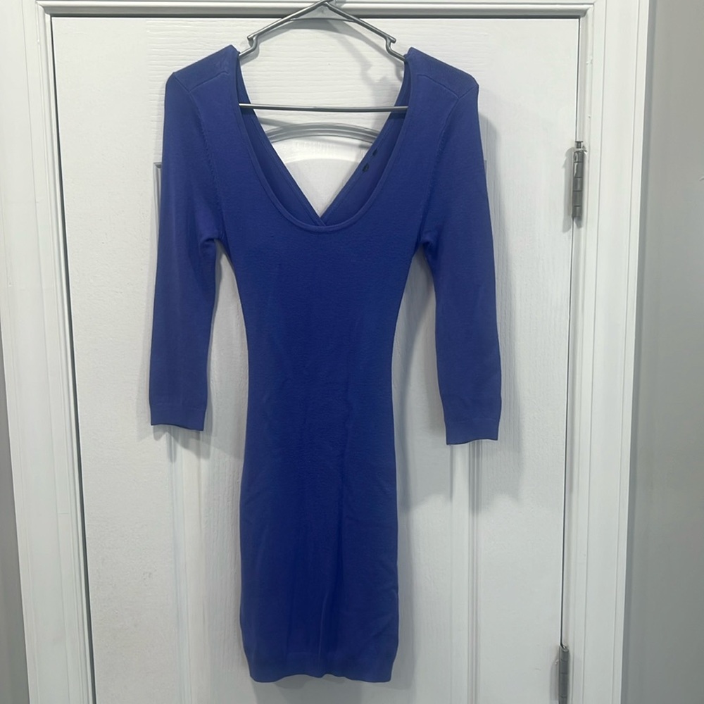 Guess bodycon sweater dress